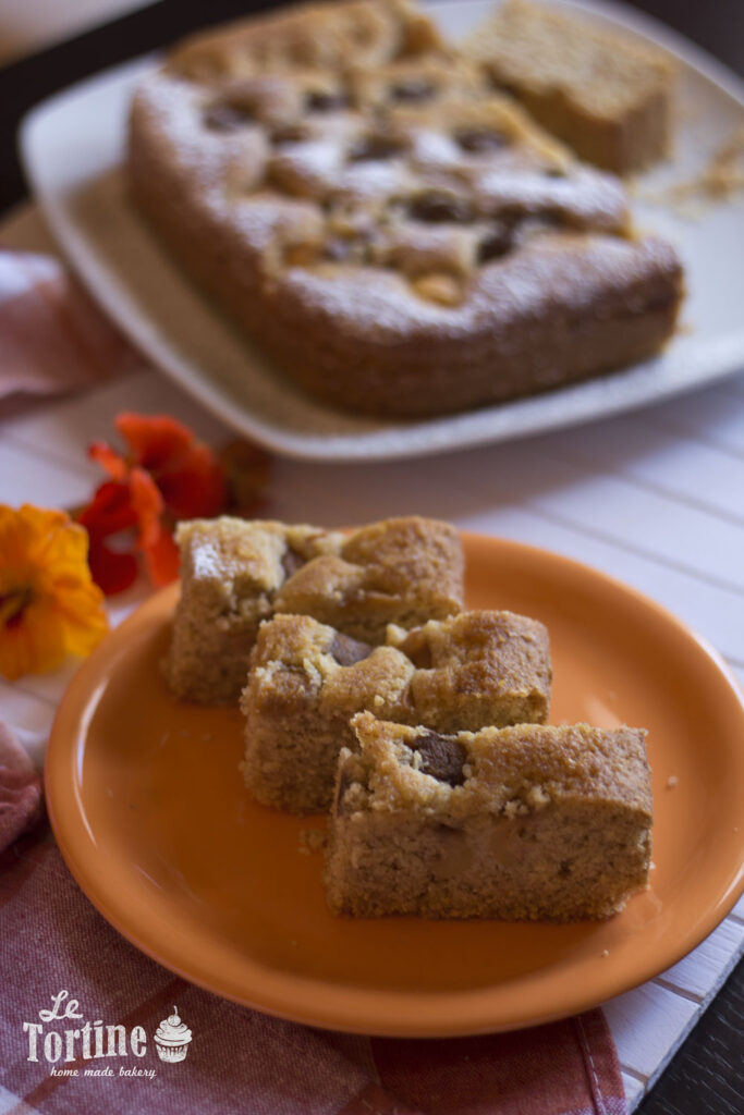 Torta Di Polenta Integrale Alla Panna E Nespole